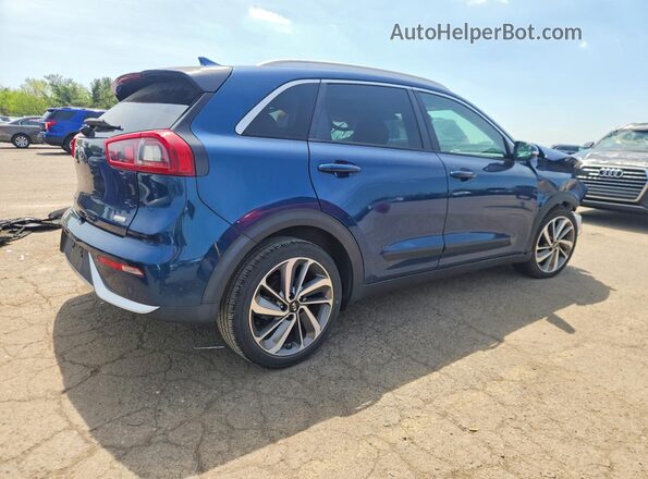 KNDCE3LC0K5356427 2019 KIA NIRO Синий Задняя правая четверть