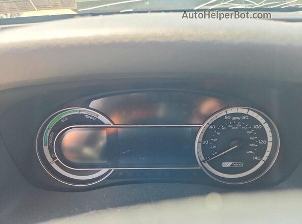 KNDCE3LC0K5356427 2019 KIA NIRO Синий Вид щитка приборов