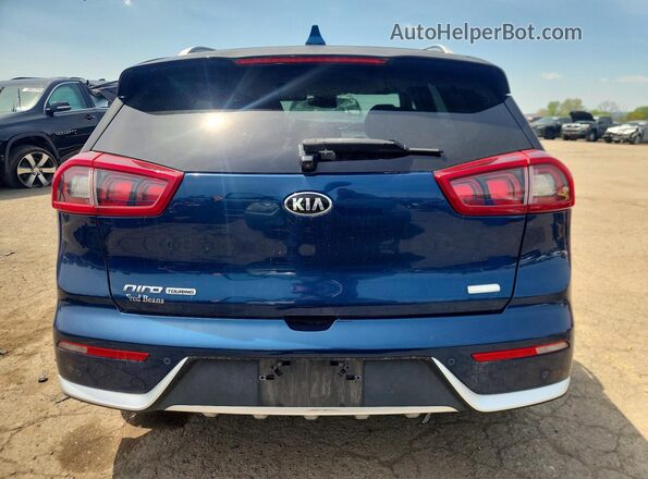 KNDCE3LC0K5356427 2019 KIA NIRO Синий Вид сзади