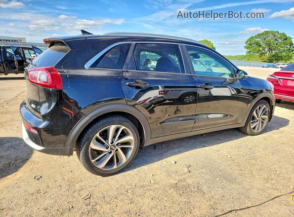 KNDCE3LC2H5047132 2017 KIA NIRO Черный Задняя правая четверть