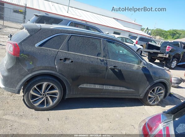 KNDCE3LC6J5136322 2018 KIA NIRO Black Widok wnętrza 360 stopni