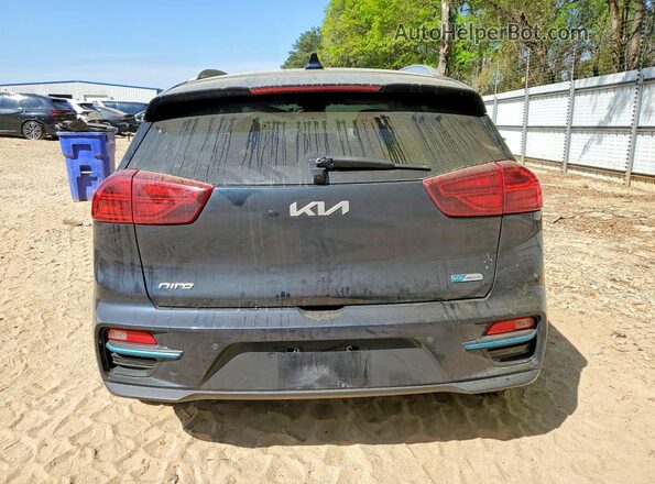KNDCE3LG1N5135474 2022 KIA NIRO Black Հետևի տեսք