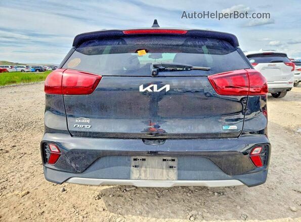 KNDCM3LD1N5503239 2022 KIA NIRO Черный Вид сзади