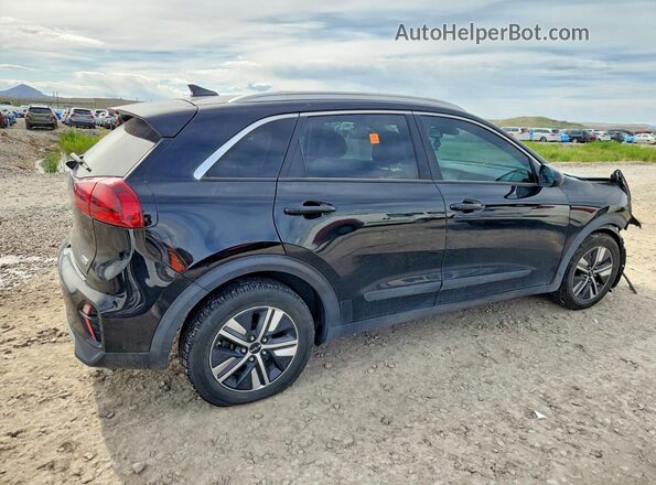 KNDCM3LD1N5503239 2022 KIA NIRO Черный Задняя правая четверть