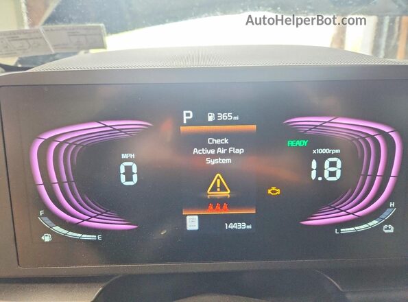 KNDCP3LE2T5320154 2026 KIA NIRO Черный Вид щитка приборов