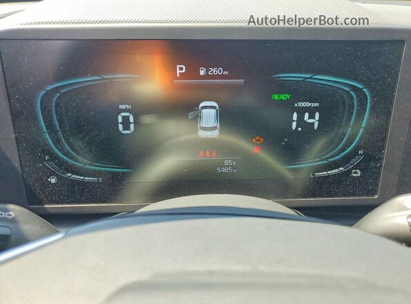 KNDCP3LE6S5270325 2025 KIA NIRO Серый Вид щитка приборов