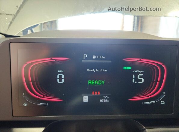 KNDCP3LE6T5320366 2026 KIA NIRO Gray Instrument cluster view
