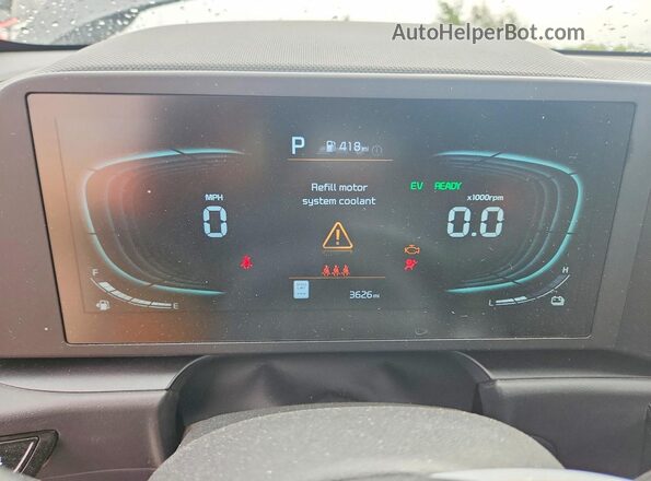 KNDCP3LE6T5341721 2026 KIA NIRO Черный Вид щитка приборов