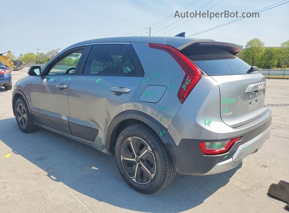 KNDCP3LE7P5082761 2023 KIA NIRO Серый Задняя левая четверть