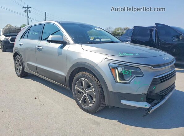 KNDCP3LE7P5082761 2023 KIA NIRO Серый Передняя правая четверть