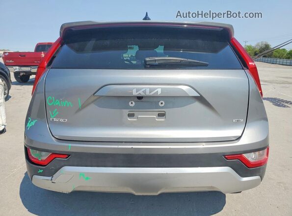 KNDCP3LE7P5082761 2023 KIA NIRO Серый Вид сзади