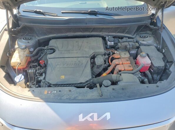 KNDCP3LE7P5082761 2023 KIA NIRO Серый Вид задней части салона