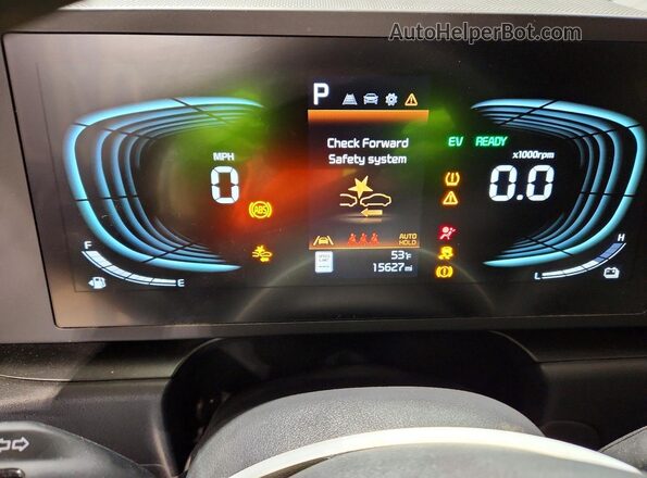 KNDCP3LE7T5319694 2026 KIA NIRO Черный Вид щитка приборов