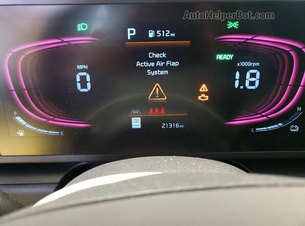 KNDCP3LEXT5320371 2026 KIA NIRO Gray Vista del cuadro de instrumentos