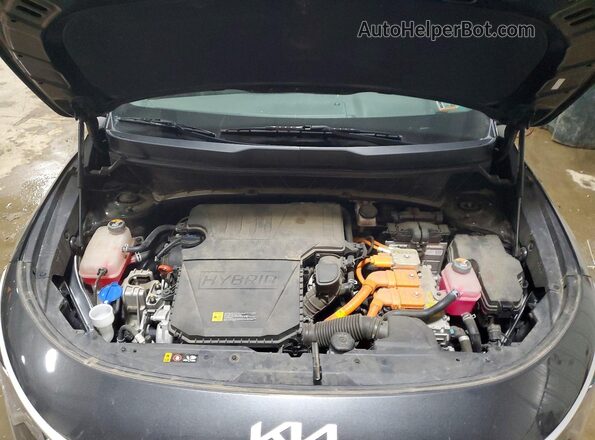 KNDCR3LE2P5067918 2023 KIA NIRO Серый Вид задней части салона