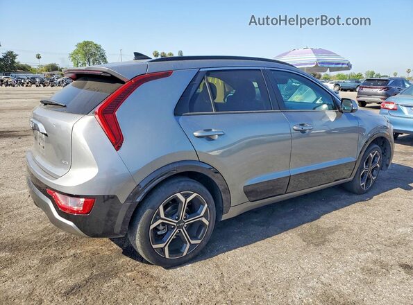 KNDCR3LE6P5058316 2023 KIA NIRO Серый Задняя правая четверть
