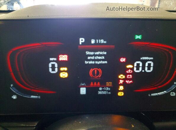 KNDCR3LE9S5260902 2025 KIA NIRO Серый Вид щитка приборов