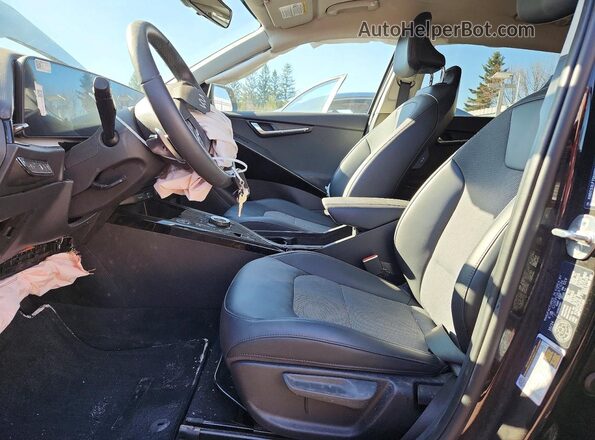 KNDCS3LF7S5237194 2025 KIA NIRO Black Սալոնի դիմացի տեսք