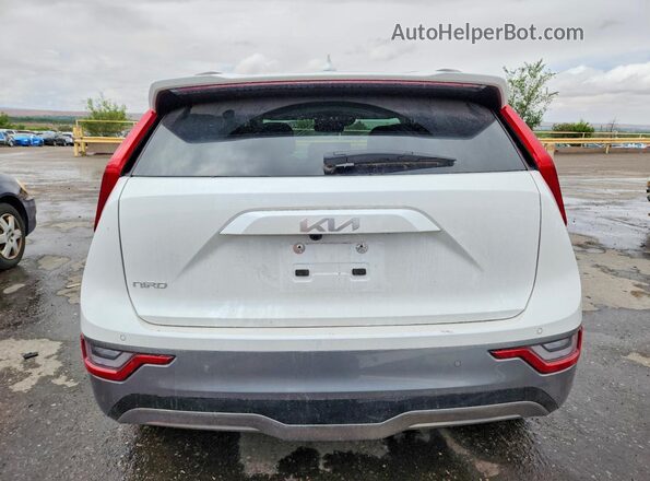 KNDCT3L12P5042533 2023 KIA NIRO Белый Вид сзади