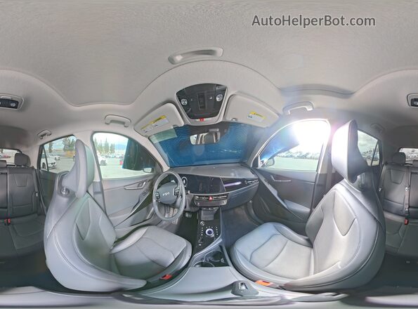 KNDCT3L1XS5143649 2025 KIA NIRO Черный Панорамный вид салона 360°