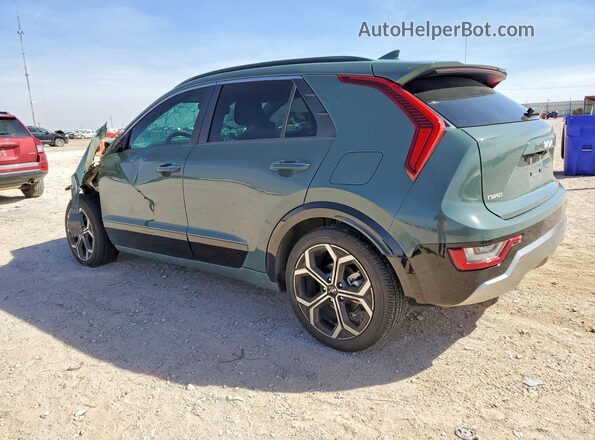 KNDCT3LE1R5126090 2024 KIA NIRO Зеленый Задняя левая четверть