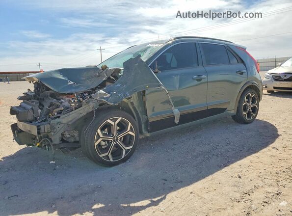 KNDCT3LE1R5126090 2024 KIA NIRO Зеленый Передняя левая четверть
