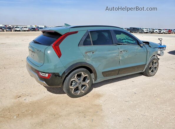 KNDCT3LE1R5126090 2024 KIA NIRO Зеленый Задняя правая четверть