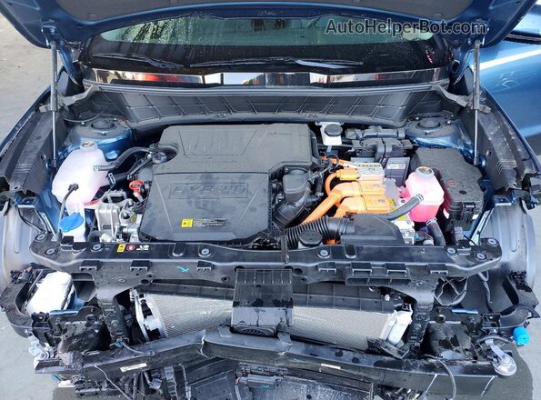 KNDCT3LE8R5182625 2024 KIA NIRO Синий Вид подкапотного пространства