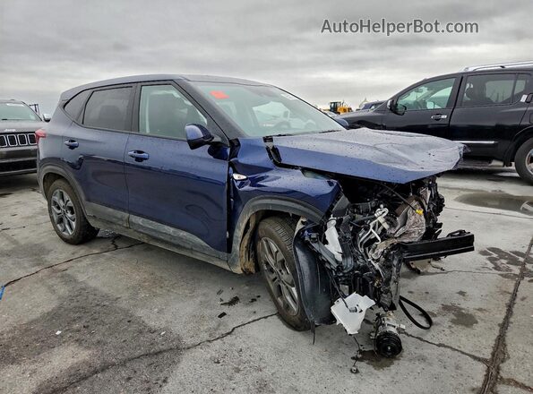 KNDEP2AA8T7852127 2026 KIA SELTOS Синий Передняя правая четверть