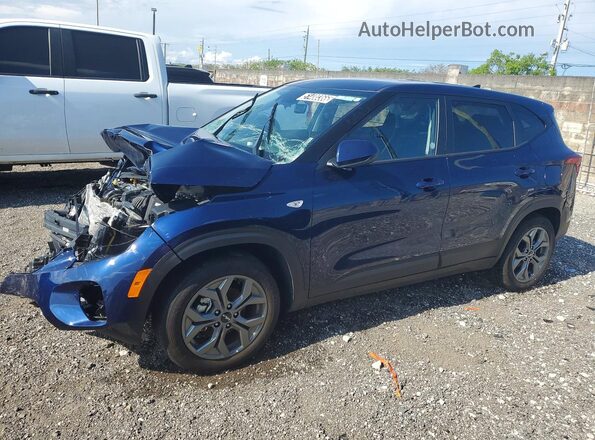 KNDEP2AA8T7876217 2026 KIA SELTOS Синий Передняя левая четверть