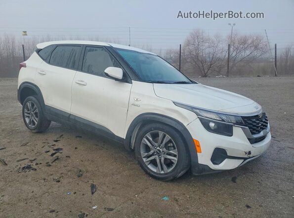 KNDEPCAA0P7460948 2023 KIA SELTOS White Передня права чверть