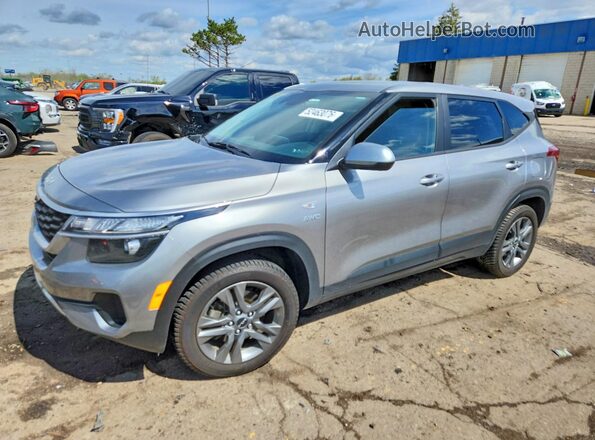 KNDEPCAAXP7409151 2023 KIA SELTOS Серебряный Передняя левая четверть