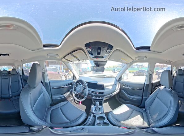 KNDERCAA0R7646731 2024 KIA SELTOS Белый Панорамный вид салона 360°