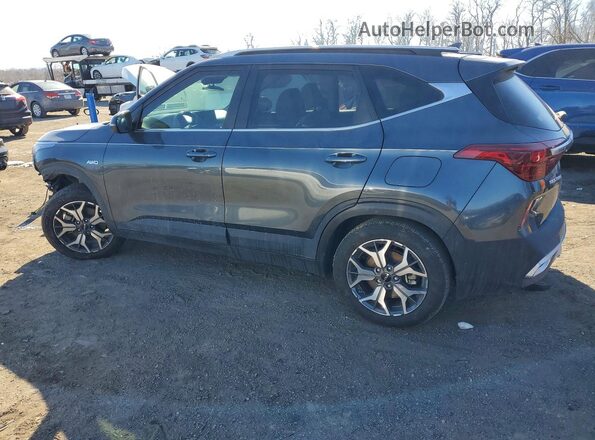 KNDERCAA2P7404035 2023 KIA SELTOS Серый Задняя левая четверть