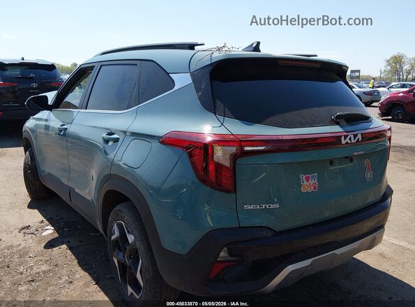 KNDERCAA4S7750600 2025 KIA SELTOS Бирюзовый Задняя левая четверть