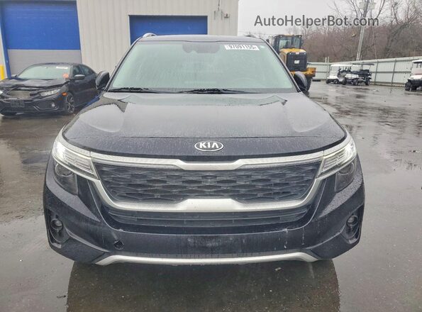 KNDERCAAXM7181867 2021 KIA SELTOS Black Vista frontal