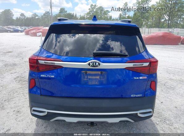 KNDETCA2XM7203294 2021 KIA SELTOS Blue 