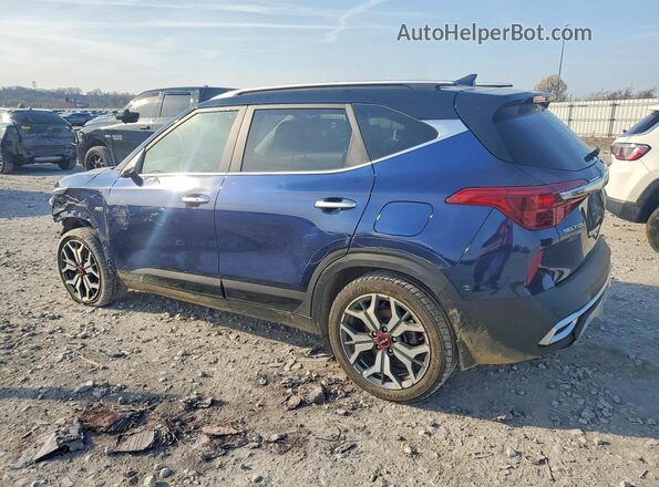 KNDETCA2XP7386748 2023 KIA SELTOS Синий Задняя левая четверть