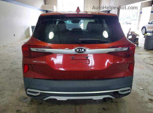 KNDEUCAA5M7177420 2021 KIA SELTOS Оранжевый Вид сзади