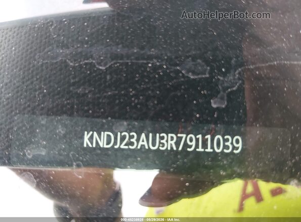 KNDJ23AU3R7911039 2024 KIA SOUL Серый Вид подкапотного пространства