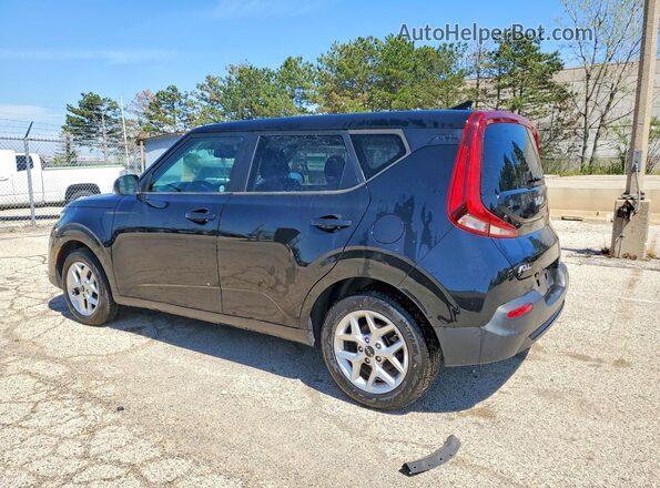 KNDJ23AU4N7184357 2022 KIA SOUL Черный Задняя левая четверть