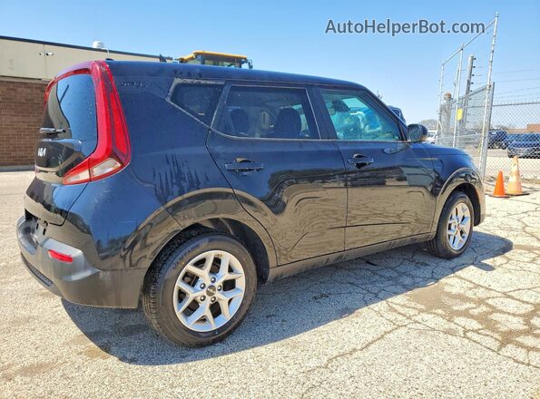 KNDJ23AU4N7184357 2022 KIA SOUL Черный Задняя правая четверть