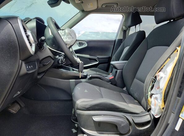 KNDJ23AUXP7202007 2023 KIA SOUL Gray Vista interior delantera