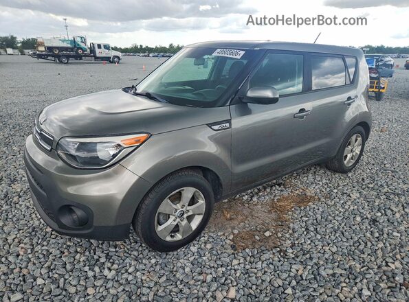 KNDJN2A20H7467200 2017 KIA SOUL Серый Передняя левая четверть