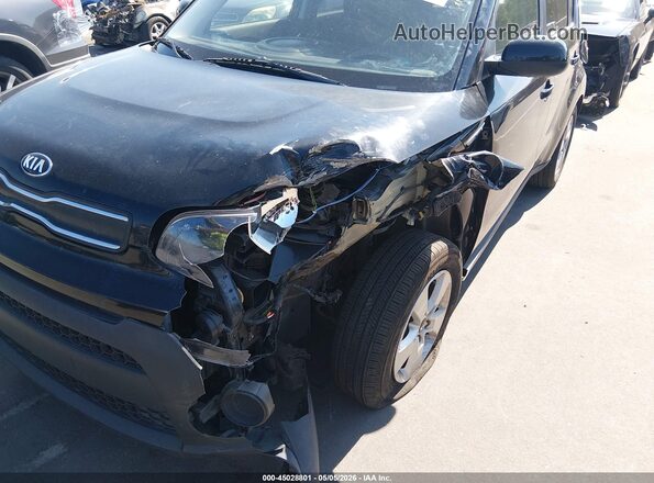 KNDJN2A26K7682149 2019 KIA SOUL Черный Вид спереди
