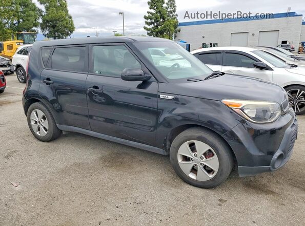 KNDJN2A2XG7313625 2016 KIA SOUL Black Przód prawy