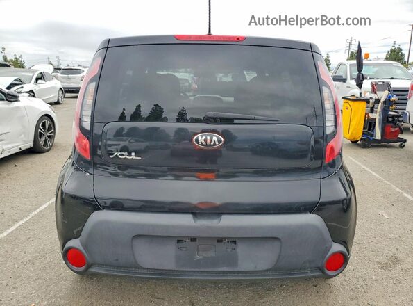 KNDJN2A2XG7313625 2016 KIA SOUL Black Widok z tyłu