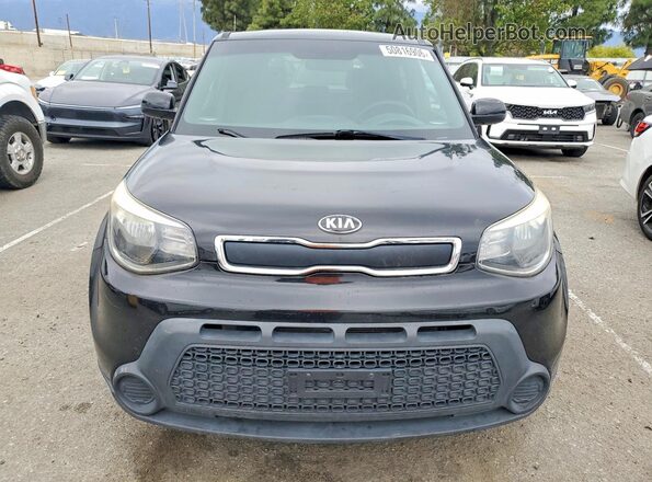 KNDJN2A2XG7313625 2016 KIA SOUL Black Widok z przodu