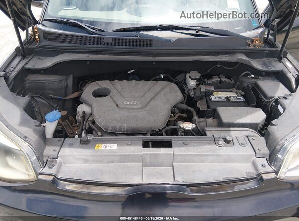 KNDJN2A2XG7833534 2016 KIA SOUL Черный Вид сзади