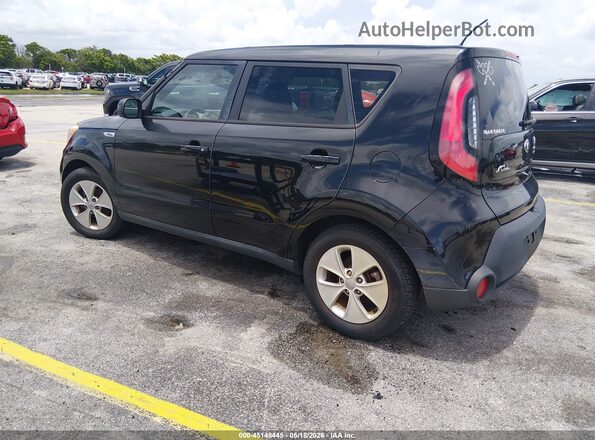KNDJN2A2XG7833534 2016 KIA SOUL Черный Задняя левая четверть